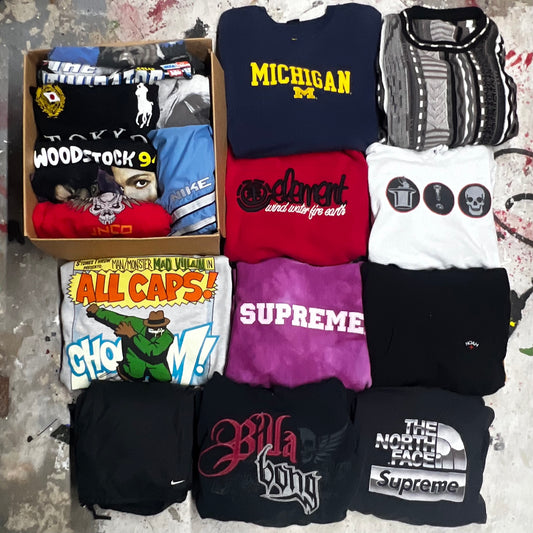18-Pack Vintage & Streetwear Premium Mystery Box