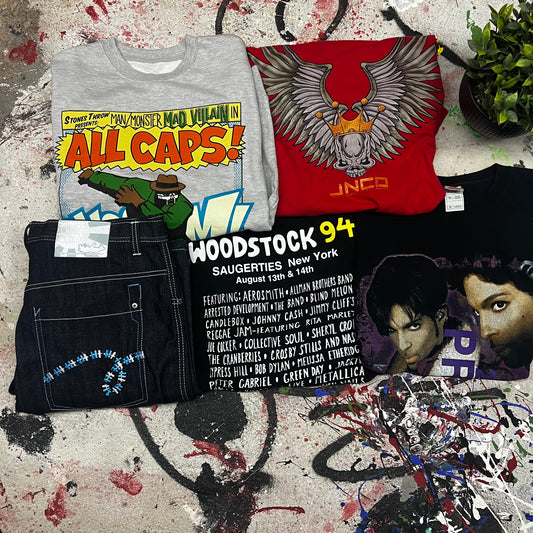 5-Pack Vintage & Streetwear Premium Mystery Box